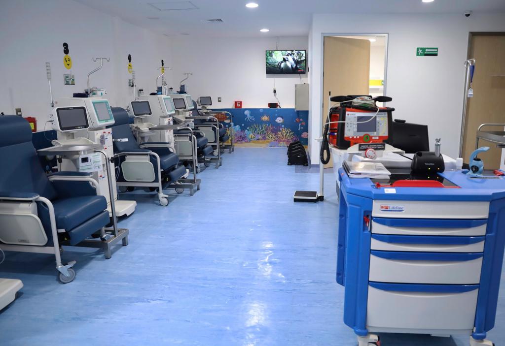 Hospital Infantil, con clínica para hemodiálisis: SSM