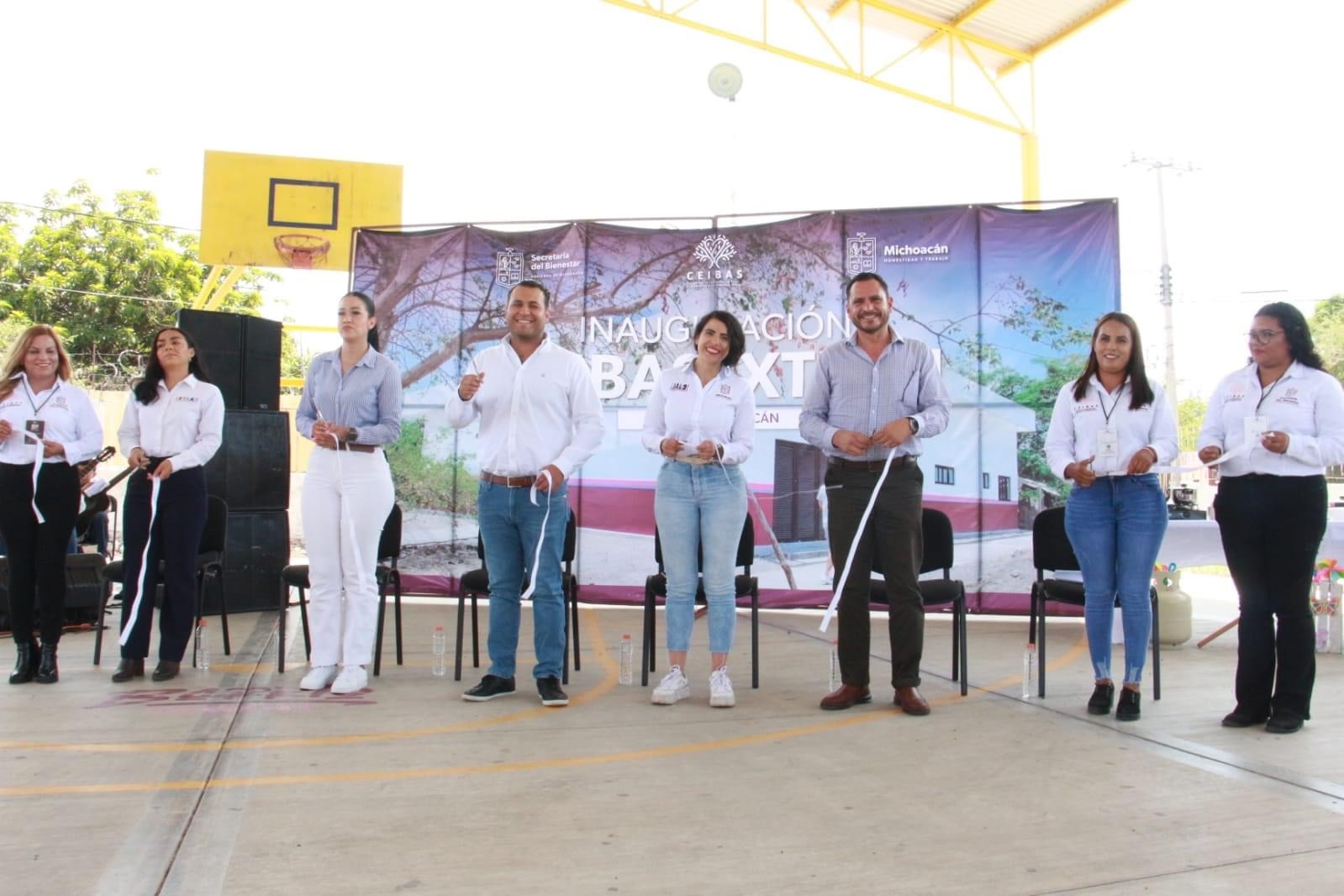 Inauguran Centro de Integración para el Bienestar en la comunidad de San Simón en Ixtlán