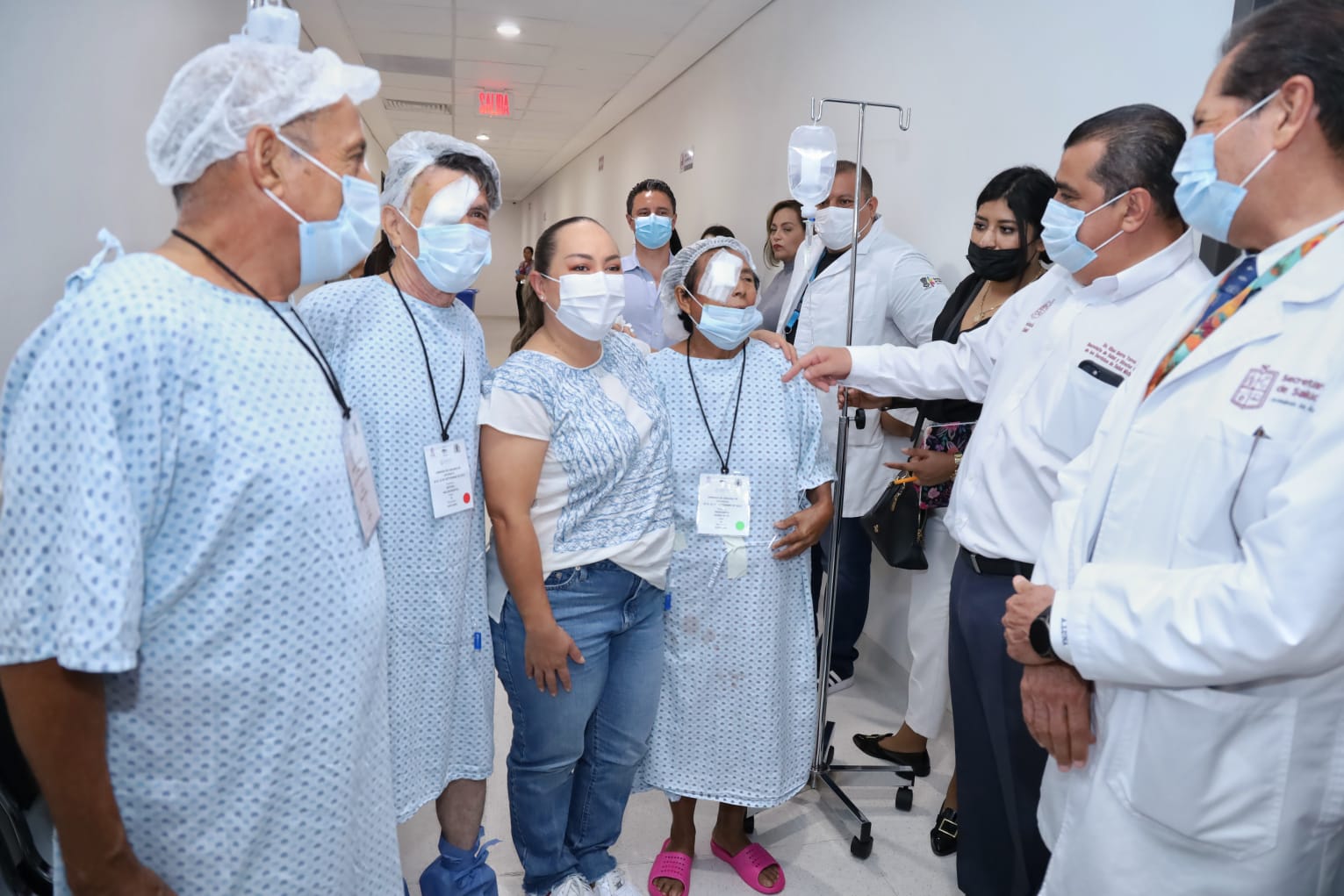 Margarita Núñez recupera la vista tras recibir cirugía gratuita de la SSM