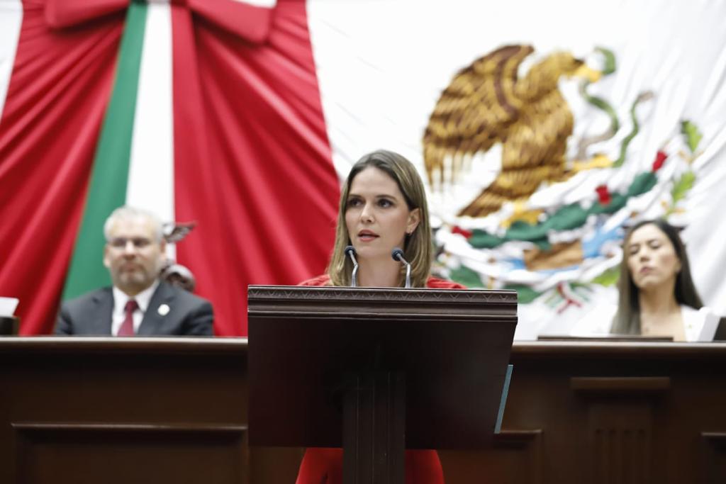 Daniela De Los Santos hace un llamado a la acción por un Michoacán, más Seguro y Próspero