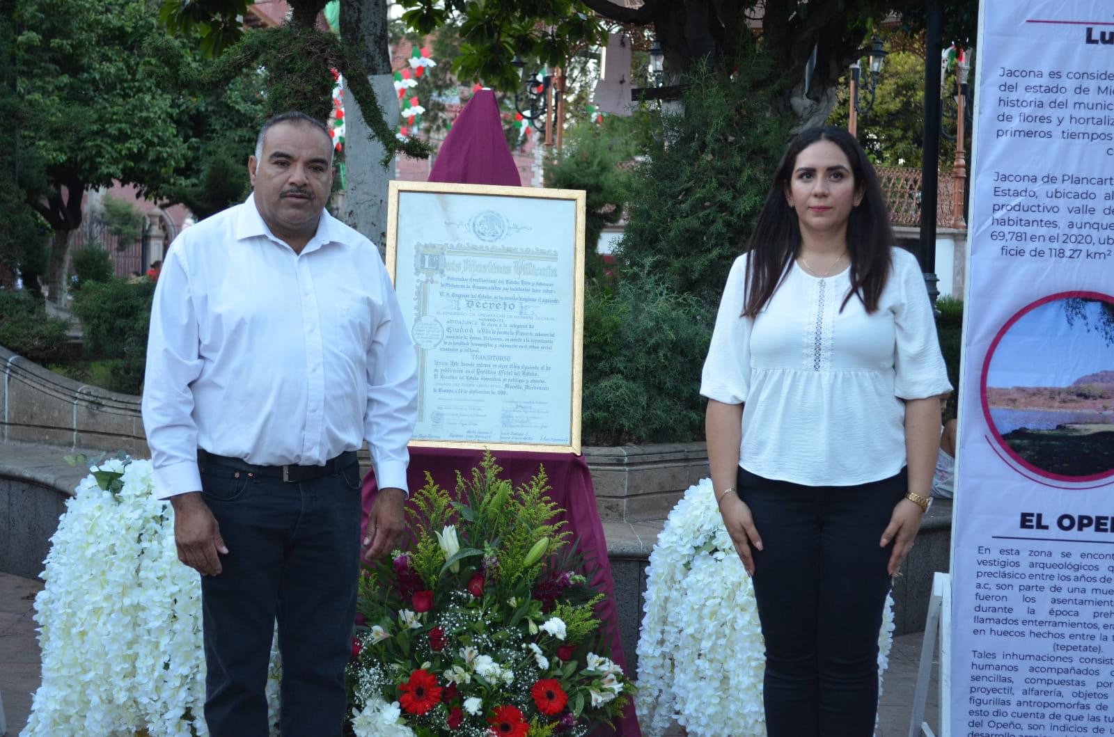 Conmemora Gobierno de Jacona 35° Aniversario de elevación a rango de Ciudad