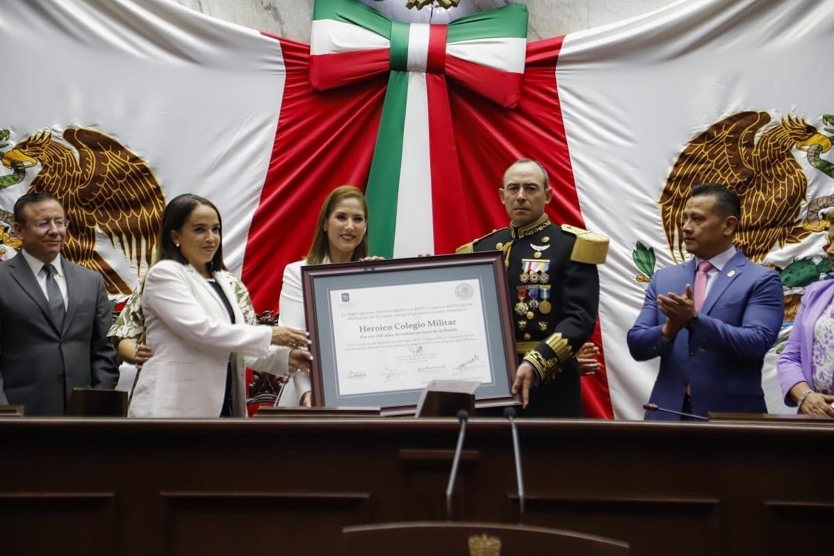 Heroico Colegio Militar, columna vertebral de la seguridad de los mexicanos: Diputada Ivonne Pantoja