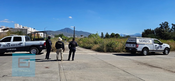 Hallan a un hombre muerto en el Fraccionamiento San Vicente, de Zamora