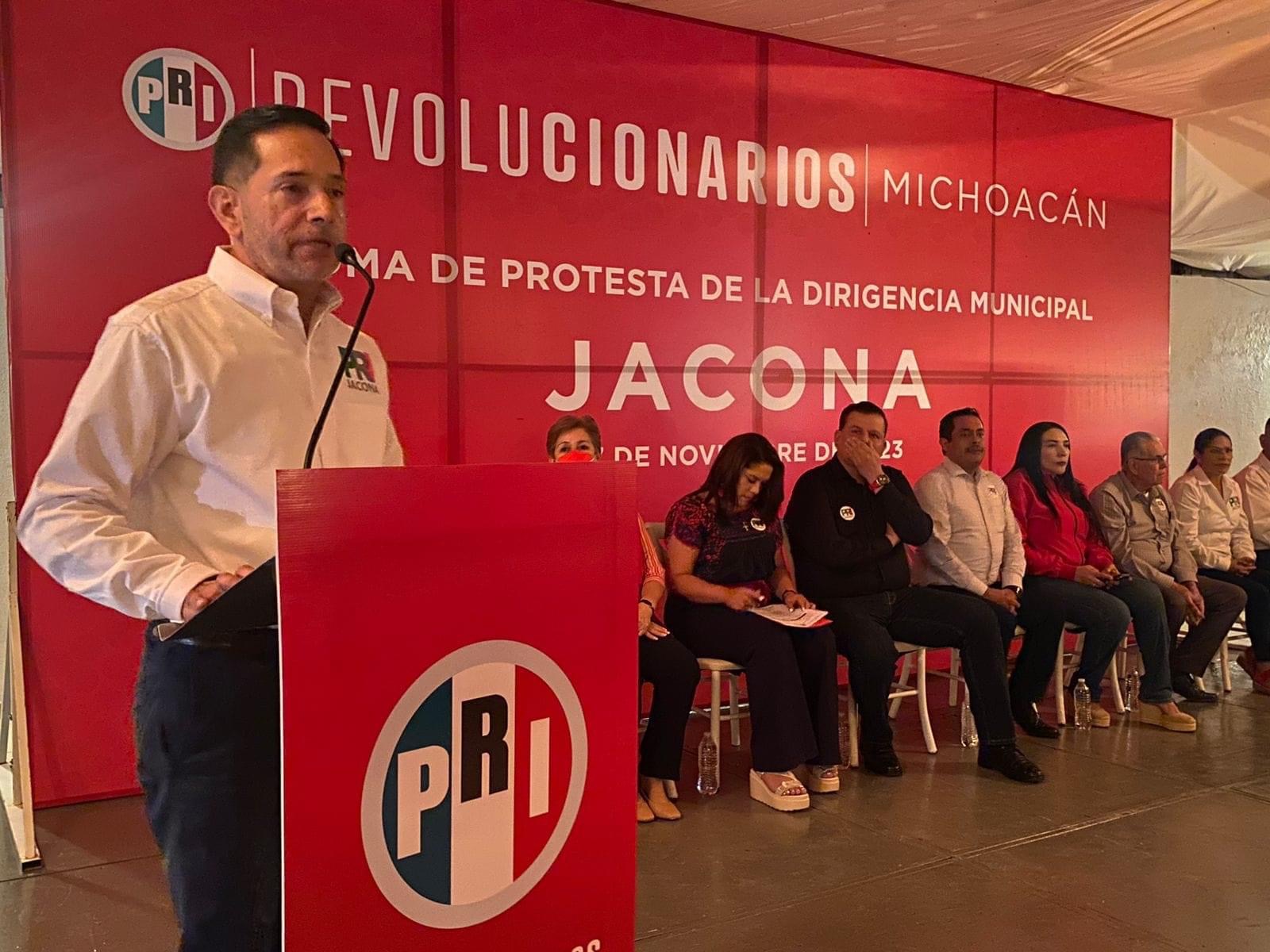 Presentan al Comité municipal del PRI en Jacona