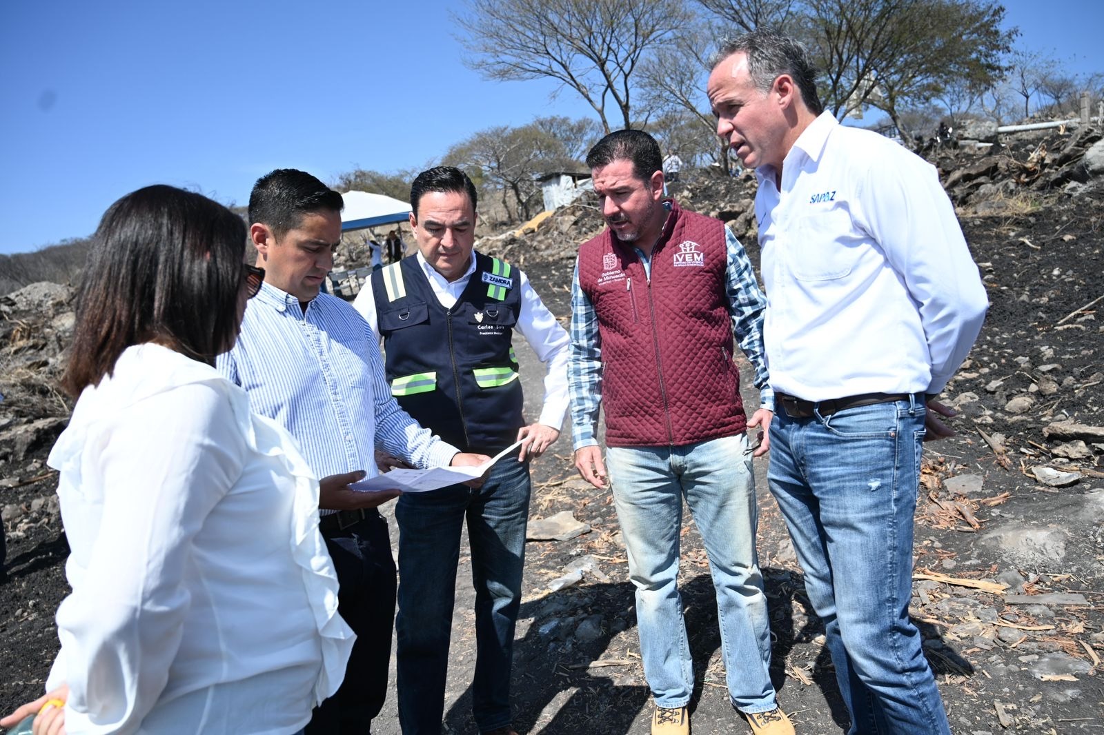 Carlos Soto constató avances en el proyecto de regularización de la Huanumera