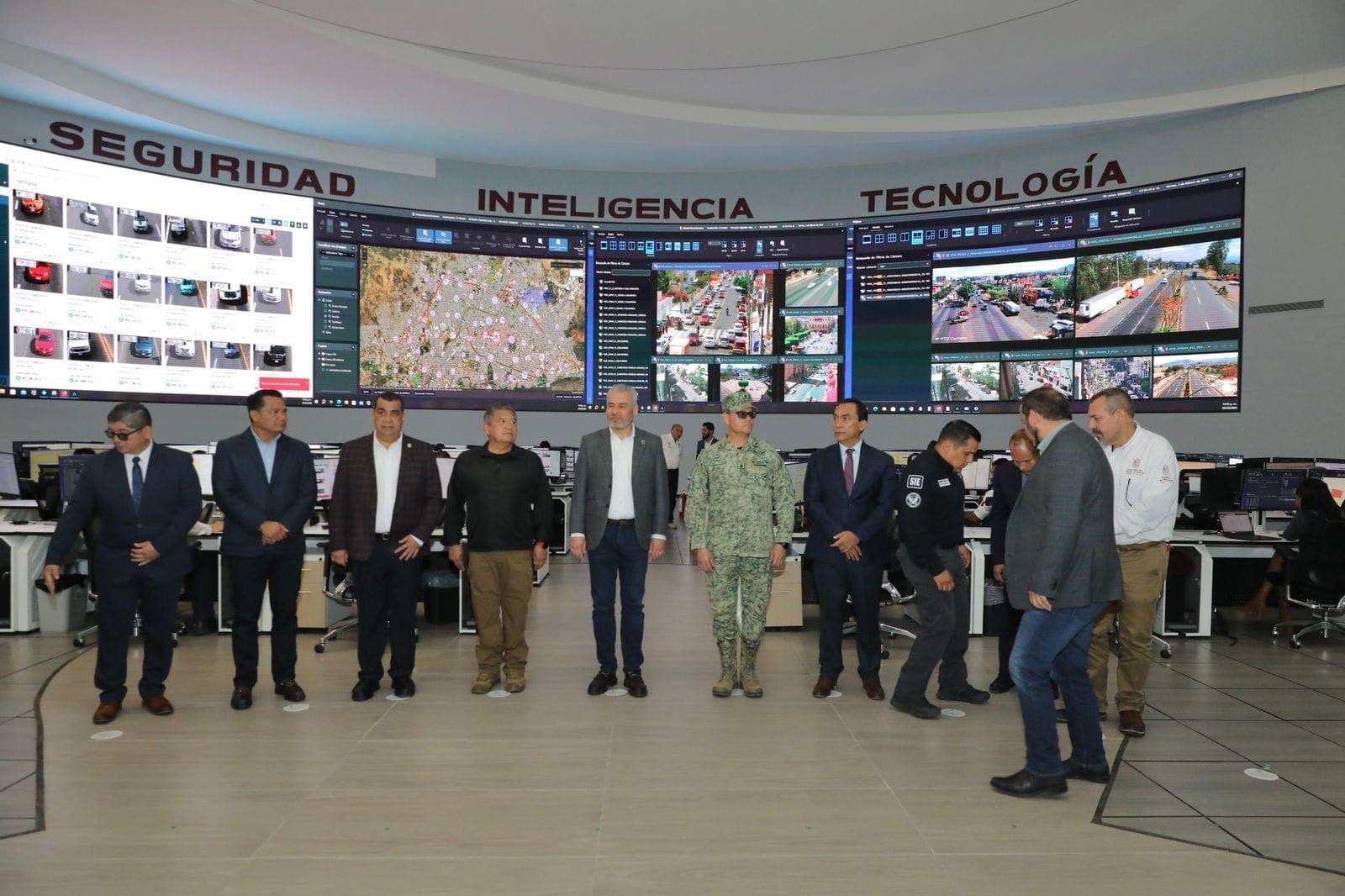 Se moderniza inteligencia policial en Michoacán; entrega Bedolla equipo tecnológico
