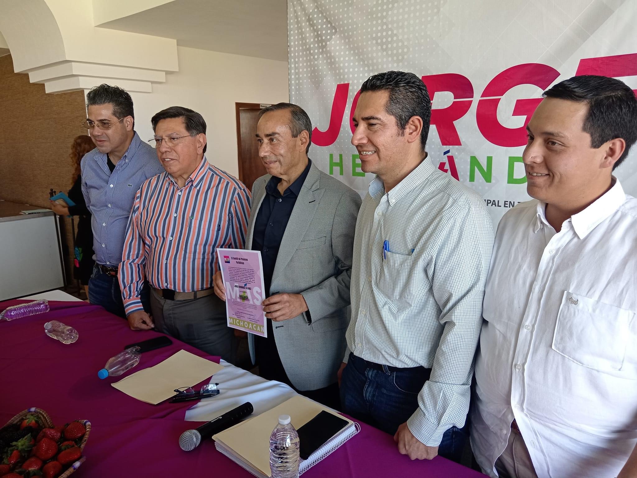 Ser candidato a la presidencia municipal generará para mi compromiso de resultados: Jorge Hernández