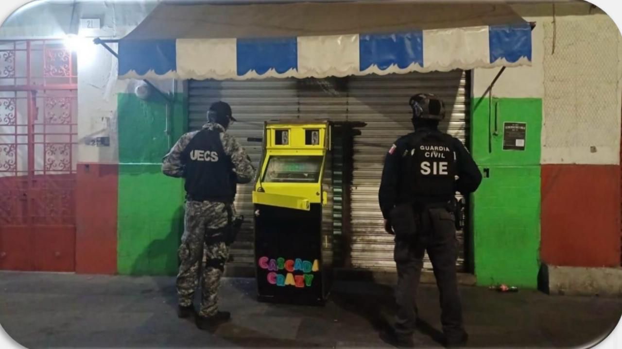 Detenidas 12 personas tras decomiso de 217 máquinas tragamonedas en Zitácuaro: SSP