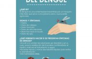 Invitan a la población a sumarse a las acciones contra el dengue