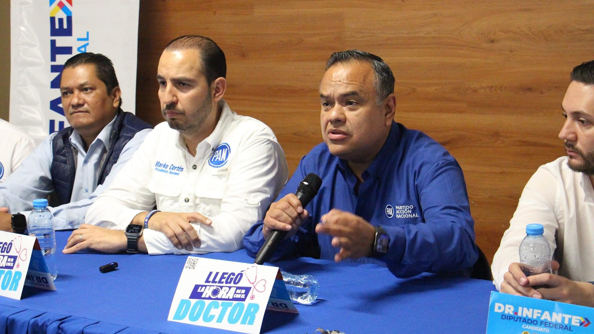 Jesús Infante inició su campaña como candidato por la diputación federal de Zamora