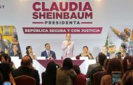 Claudia Sheinbaum presenta su estrategia de seguridad: “República segura y con justicia