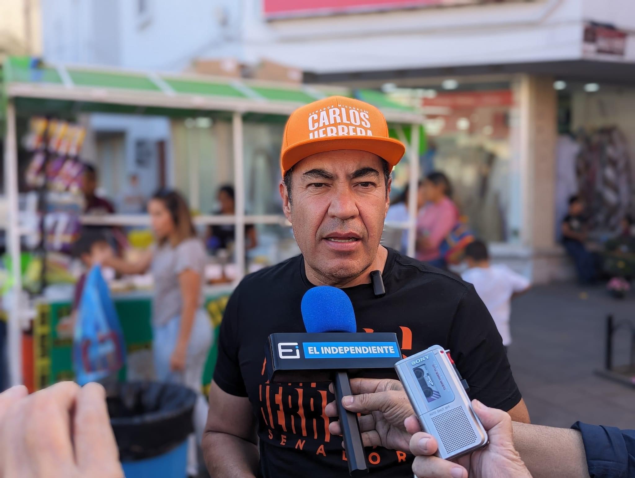 Carlos Herrera hizo recorrido en Zamora; recogió inquietudes ciudadanas en camino al Senado