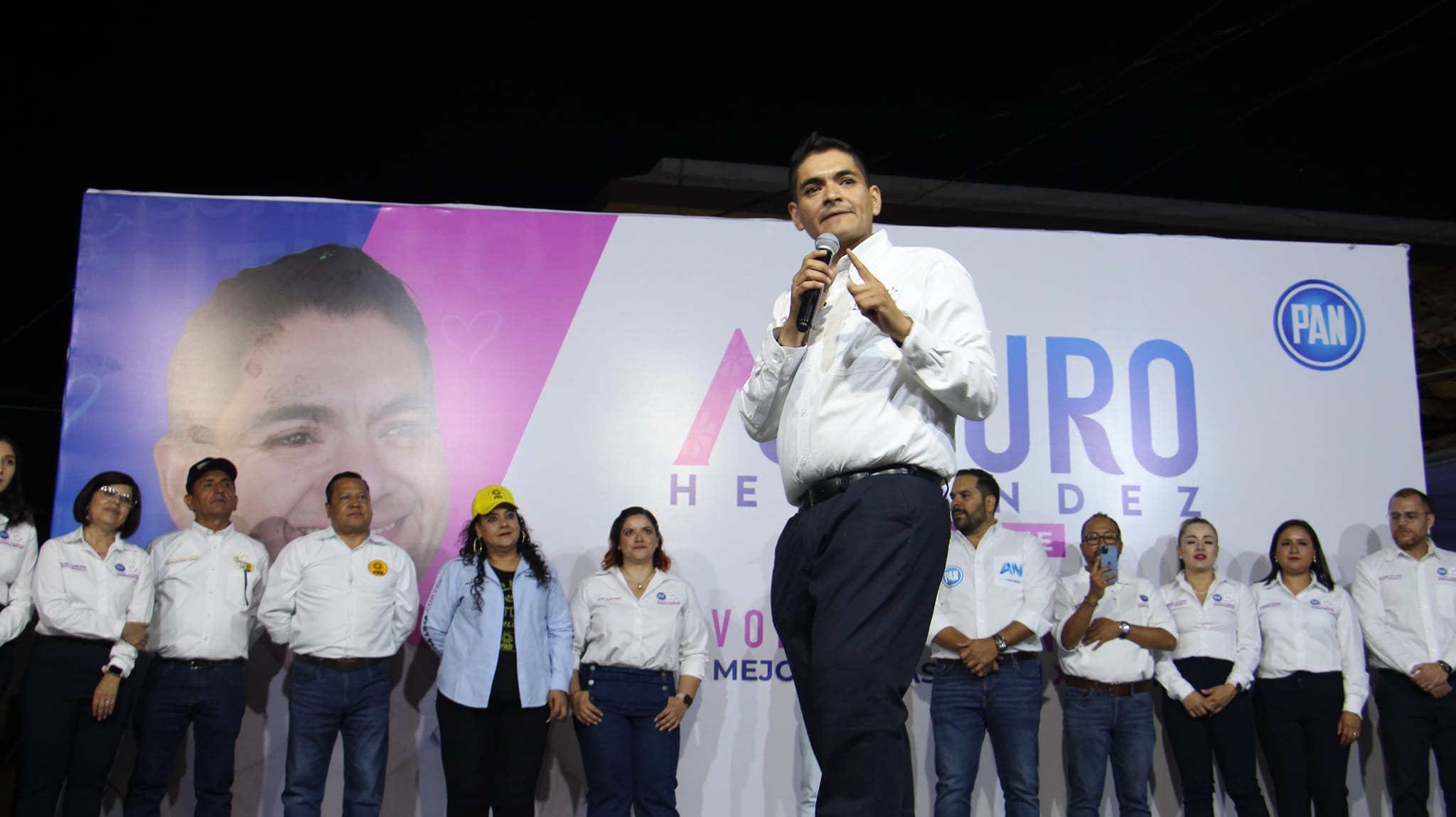 Arturo Hernández presentó su planilla de trabajo por la presidencia de Tangancícuaro
