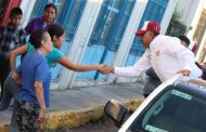 Isidoro Mosqueda recibió apoyo de militantes y simpatizantes en Jacona en larga caravana