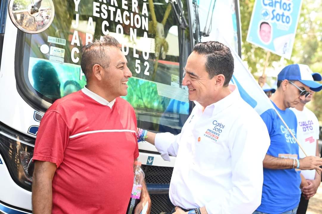 Cientos de Transportistas y Concesionarios de Zamora se suman a la Campaña de Carlos Soto