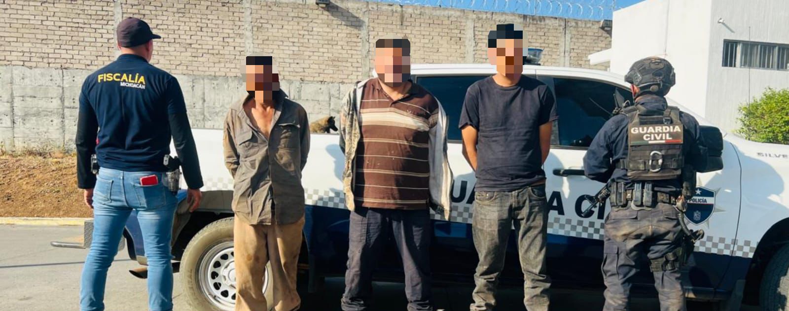 Tres detenidos tras reporte de ataque con artefacto explosivo en Tarecuato