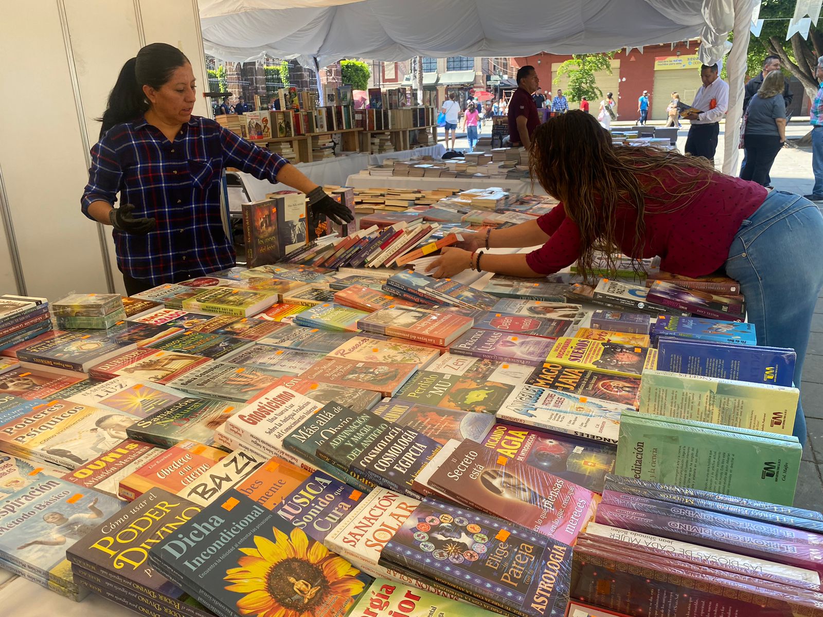 Festival del libro de Zamora permanecerá en la plaza hasta el 21 de abril 