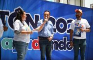 Carlos Soto participa y apoya con entusiasmo causa del PROMOTON 