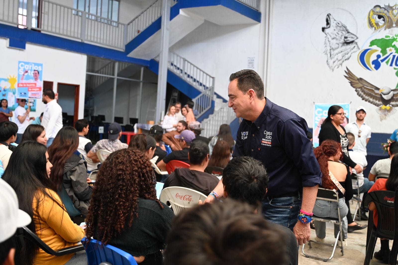Candidato Carlos Soto fortalece apoyo ciudadano en ICEP y Atecucario