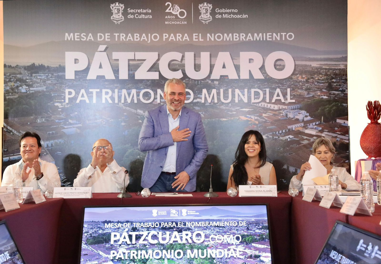 Pátzcuaro se perfila para reconocimiento como Patrimonio Mundial: Bedolla