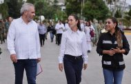 Bedolla informa a Sheinbaum afectaciones por huracán John