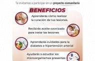 Invitan a participar en Jacona en proyecto comunitario para curar úlceras en piernas