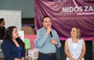 Entregan equipamiento y mobiliario al NIDO de la colonia La Pradera