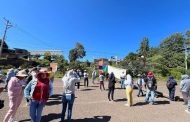 Con bloqueos en distintas carreteras y marchas se movilizó el Consejo Supremo Indígena de Michoacán