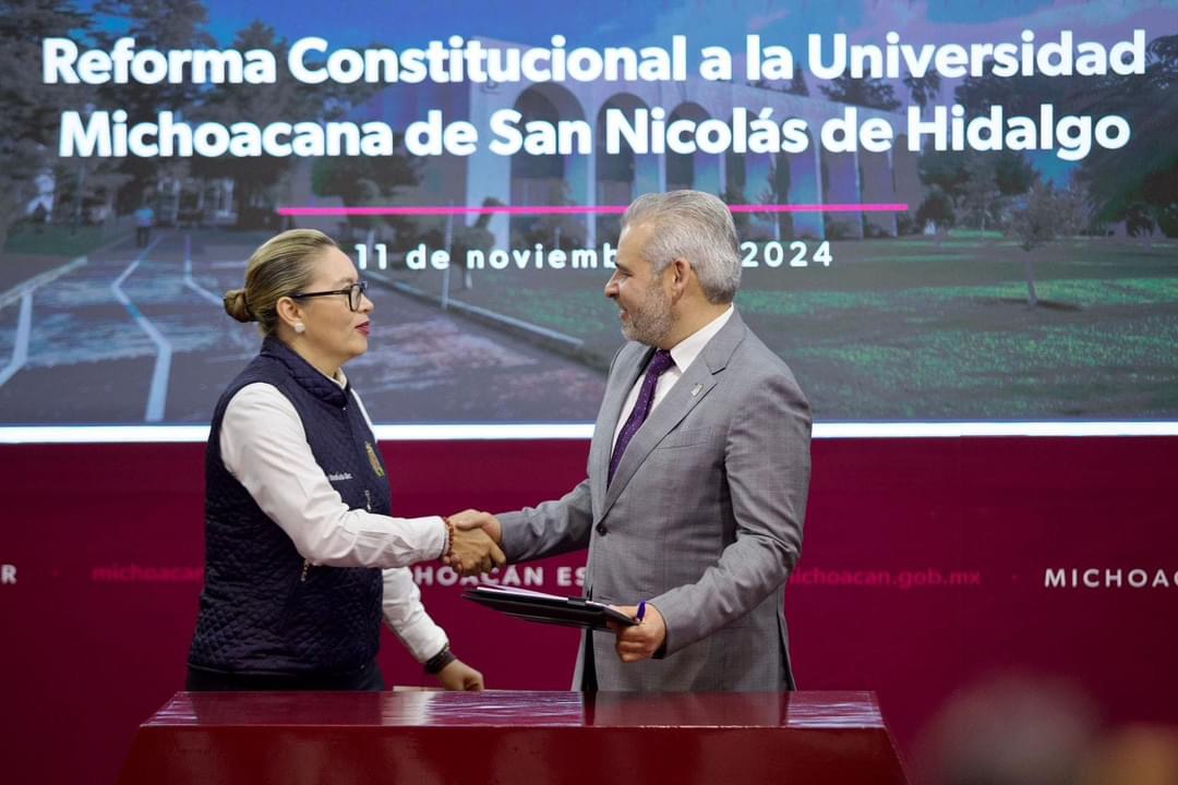 Con reforma a la Universidad Michoacana se garantiza su viabilidad económica: Bedolla