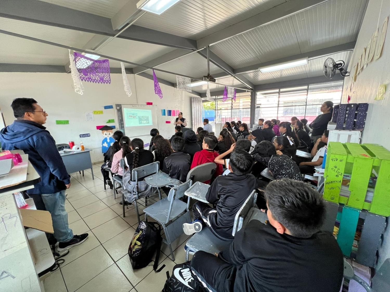 Realizaron charla sobre derechos de Niñas, Niños y Adolescentes en la Escuela Primaria Amado Nervo