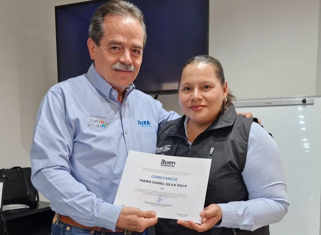 Capacitaron a Inspectores de Oficialía Mayor
