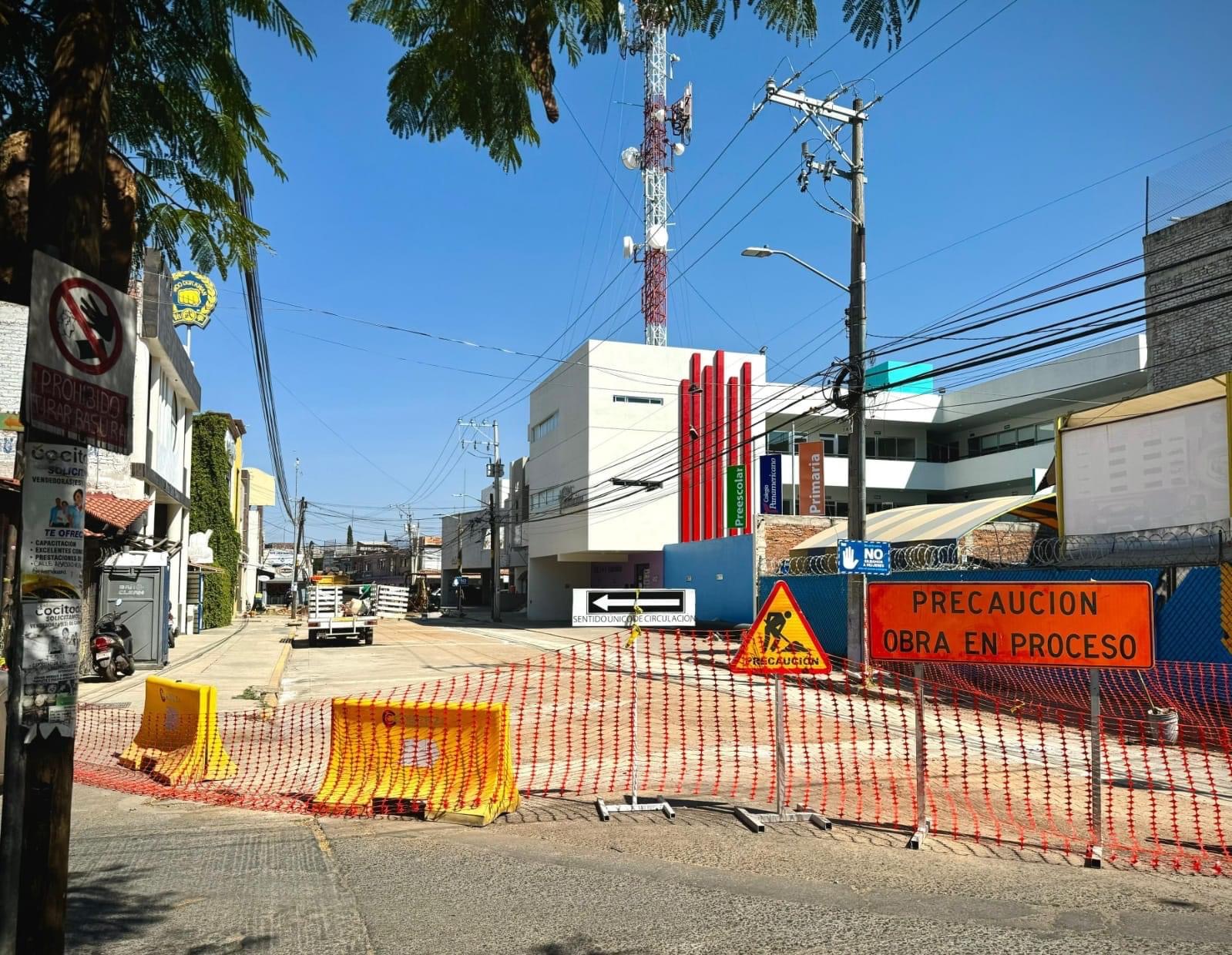 Por obra de mantenimiento se encontrará cerrada la calle Dr. Verduzco