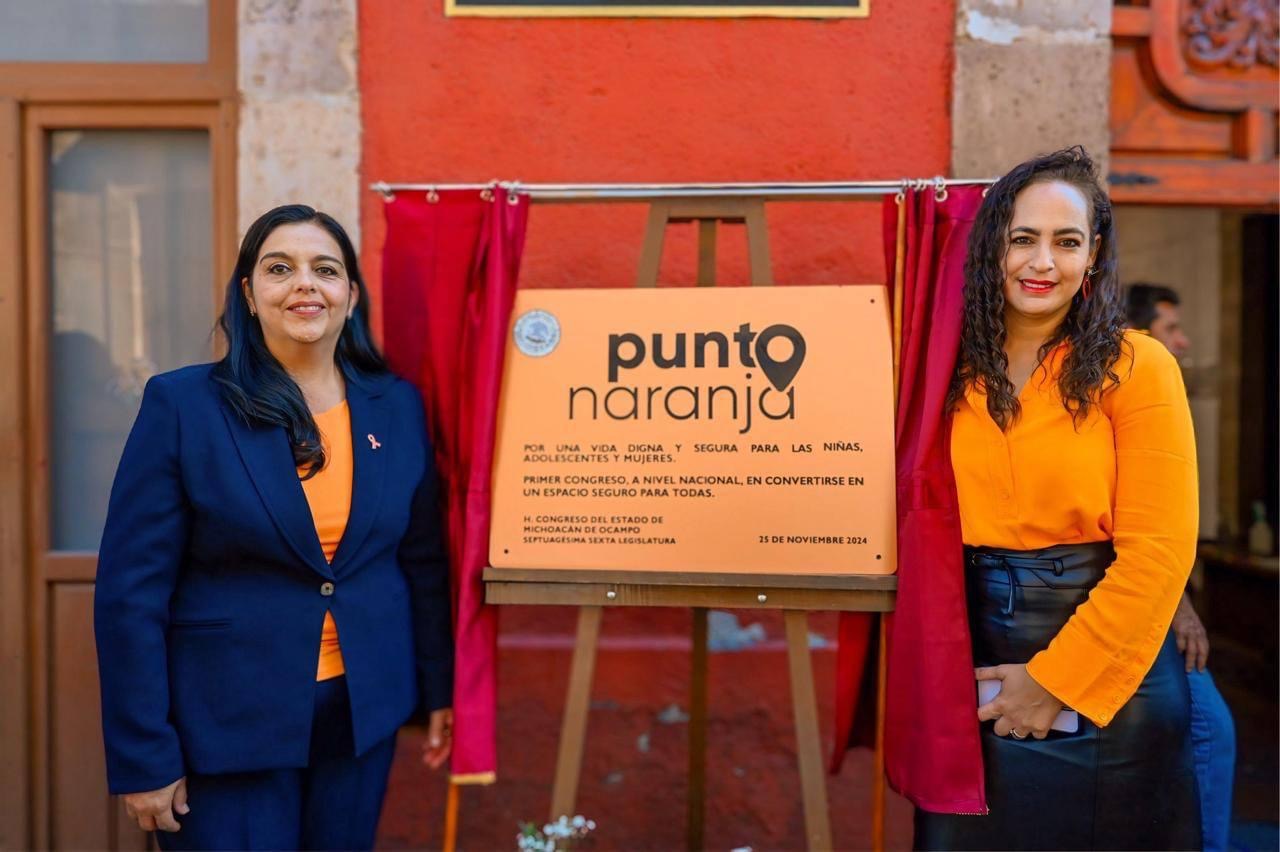 El Congreso de Michoacán es pionero en convertirse en espacio seguro para mujeres, destaca Teresita Herrera