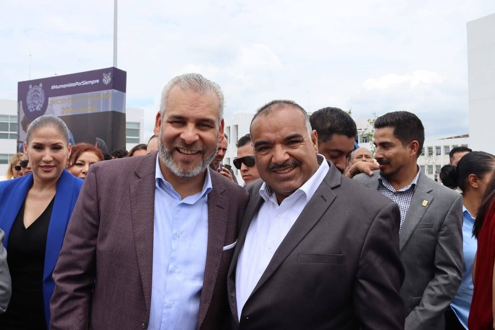¡Felicito a nuestro Gobernador, Mtro., Alfredo Ramírez Bedolla