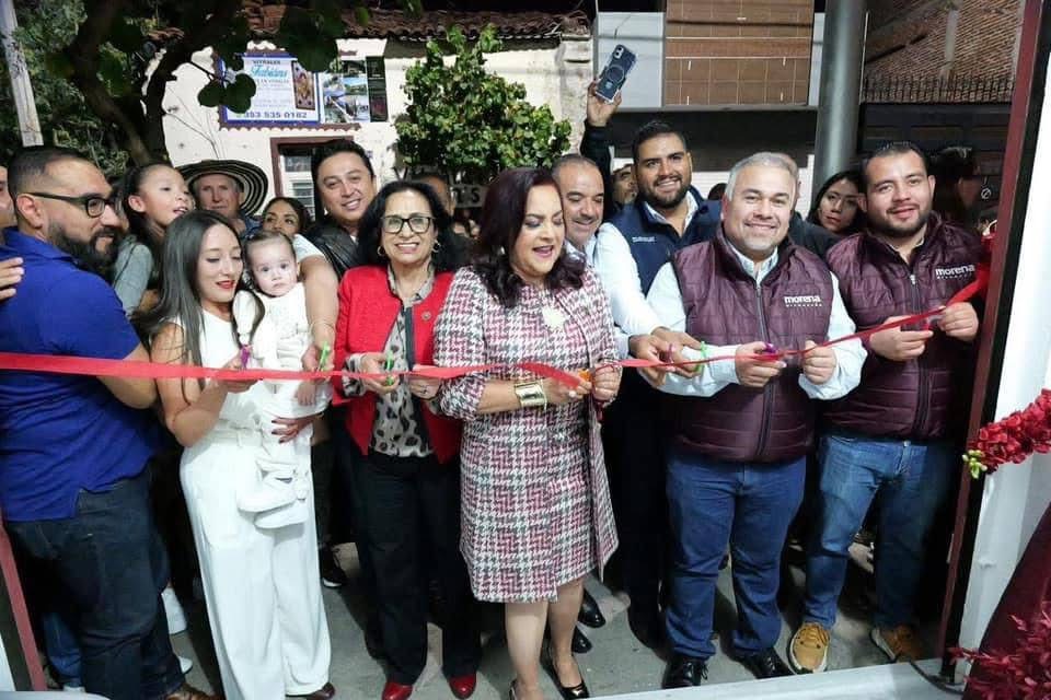 Isidoro Mosqueda atestigua apertura de casa de Enlace de diputada federal Lupita Ortega