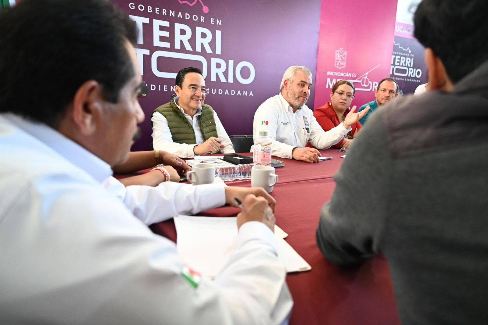 Gobernador Alfredo Ramírez autoriza obras hídricas en Zamora por más de 3.5 millones de pesos