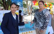 En el marco de la Feria de Salud organizada por el Gobierno de Jacona, el Centro de Salud y la Escuela de Enfermería