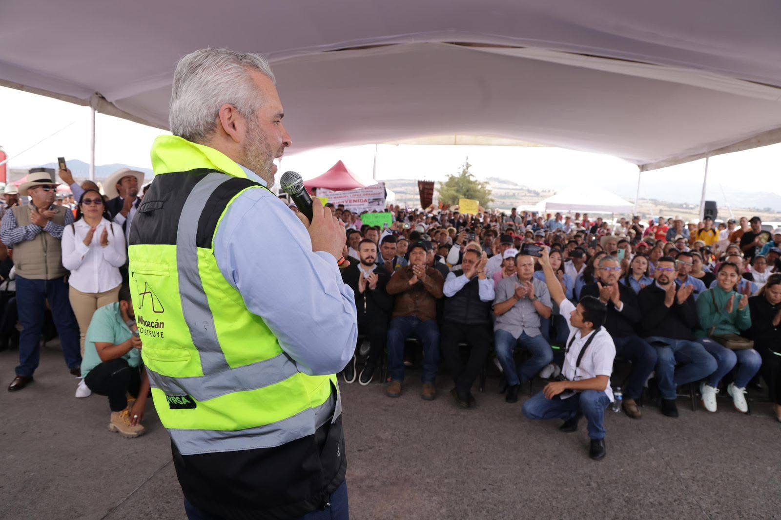 En 2025 se inaugurarán obras de gran calado en Michoacán: Bedolla