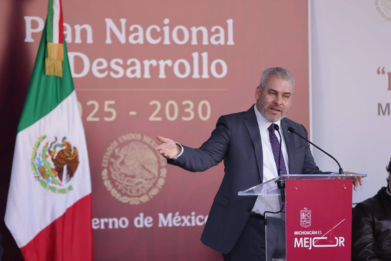 Michoacán, comprometido con las políticas ambientales de la presidenta Sheinbaum: Bedolla
