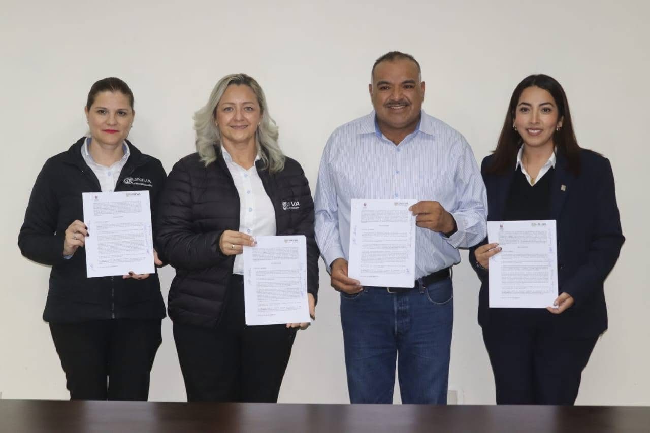 El Gobierno de Jacona y la UNIVA firmaron un convenio de colaboración para trabajar conjuntamente en diferentes actividades en beneficio de la población