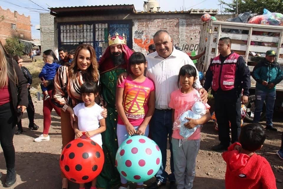 ¡Los Reyes Magos llegaron a Jacona!