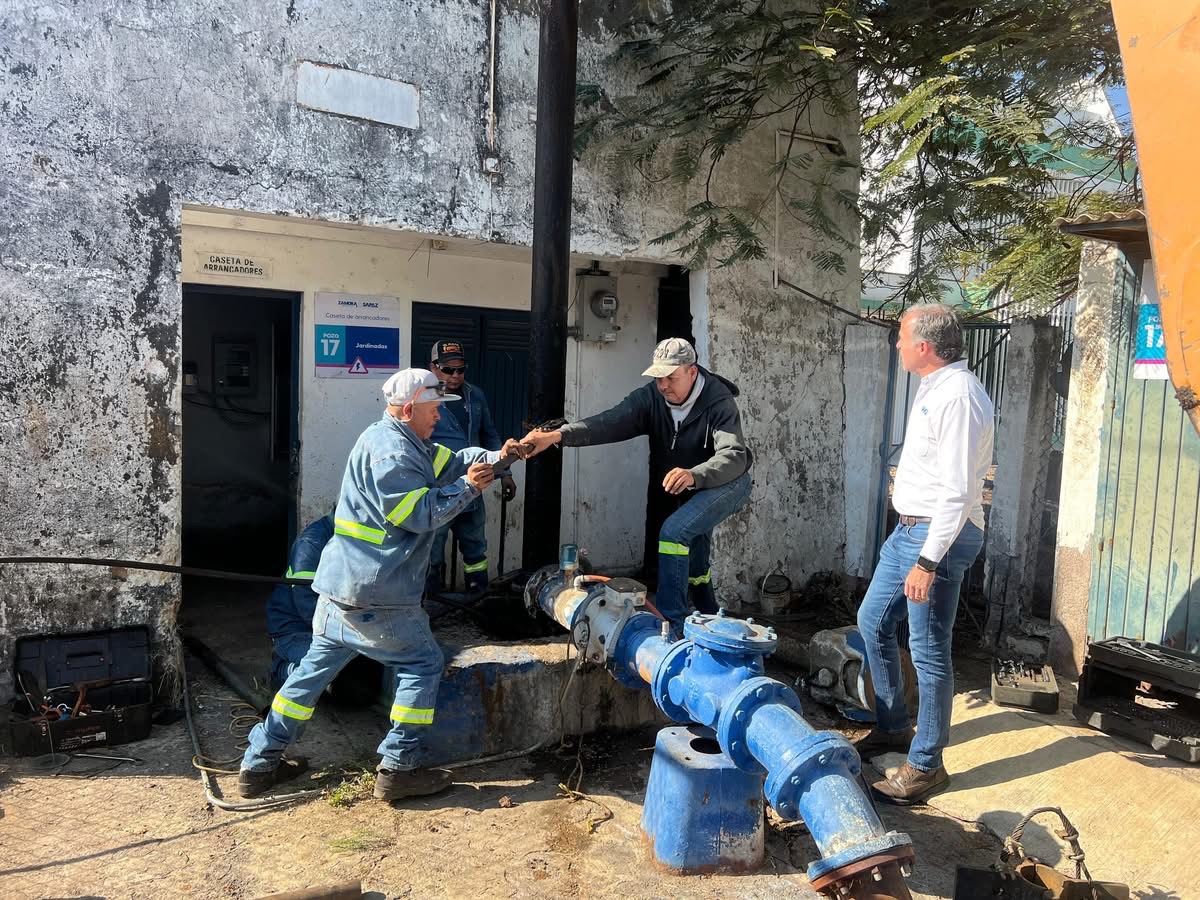 SAPAZ Realiza Mantenimiento Preventivo en Equipos de Bombeo para Garantizar el Suministro de Agua en Zamora