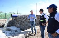 Carlos Soto realizó visita a la obra del Cárcamo Rinconada