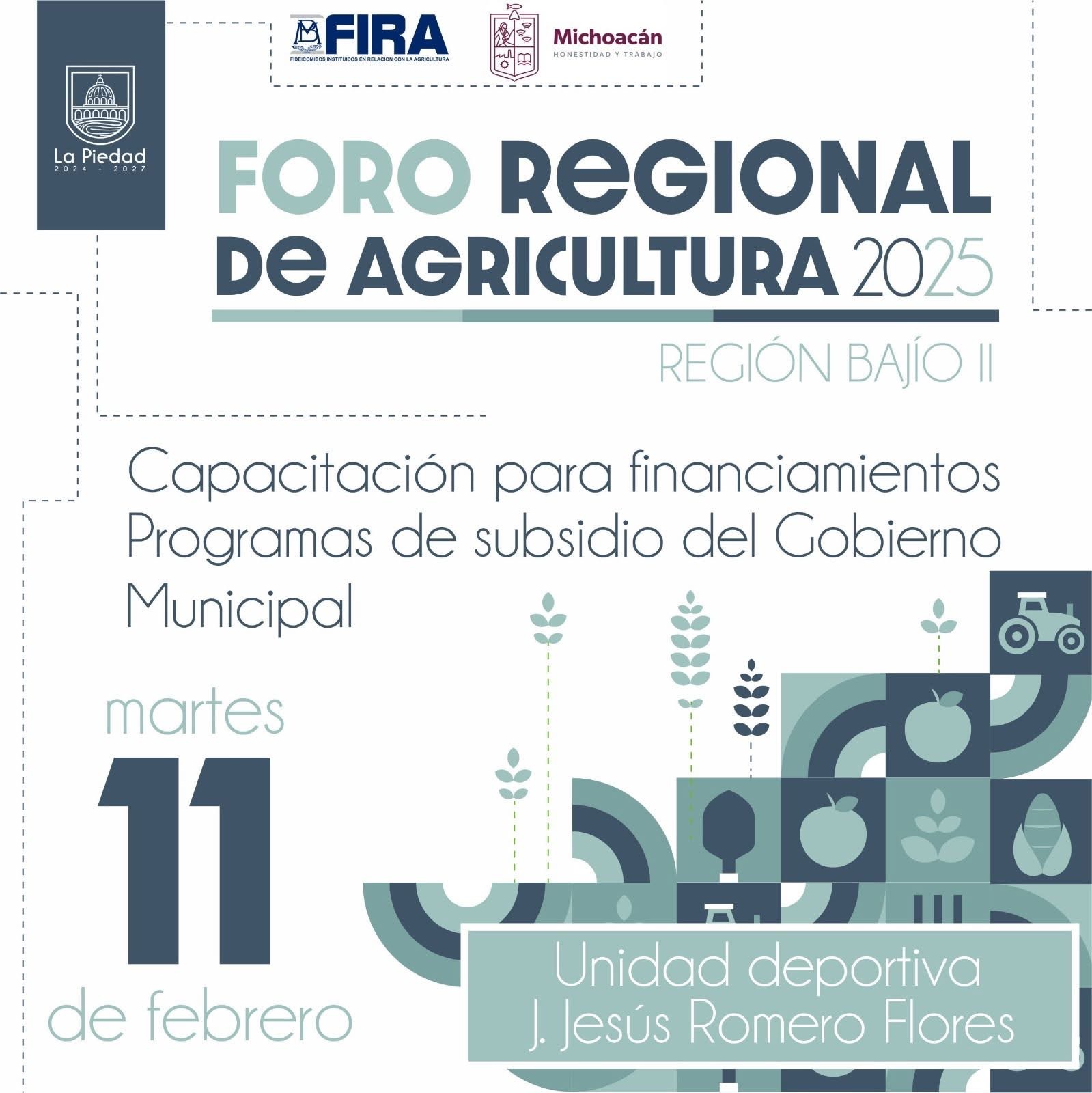 LA PIEDAD SERÁ SEDE DEL FORO REGIONAL DE AGRICULTURA