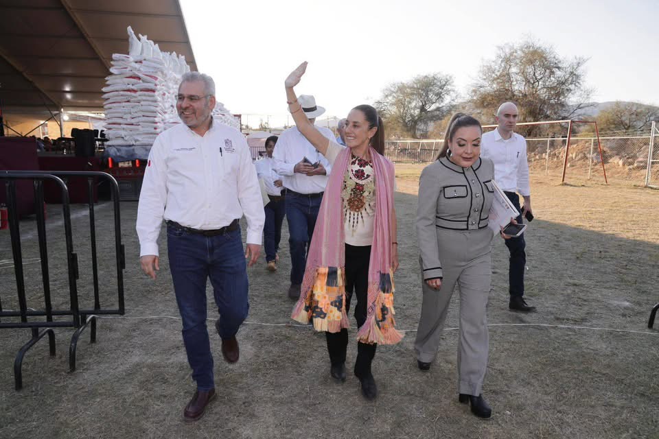 Celebra Bedolla que Sheinbaum arrancará en Michoacán programa Cosechando Soberanía