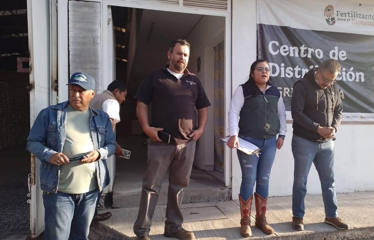 Productores de Zamora reciben apoyo del Programa de Fertilizantes para el Bienestar