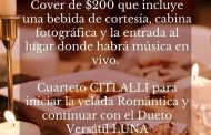 ¡Estás a tiempo de reservar tu Velada Romántica!