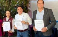 FIRMA ALCALDE DE LA PIEDAD ACUERDOS CON GOBIERNO ESTATAL