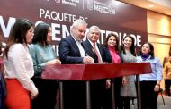 Cero tolerancia a deudores alimentarios; Bedolla firma paquete de iniciativas