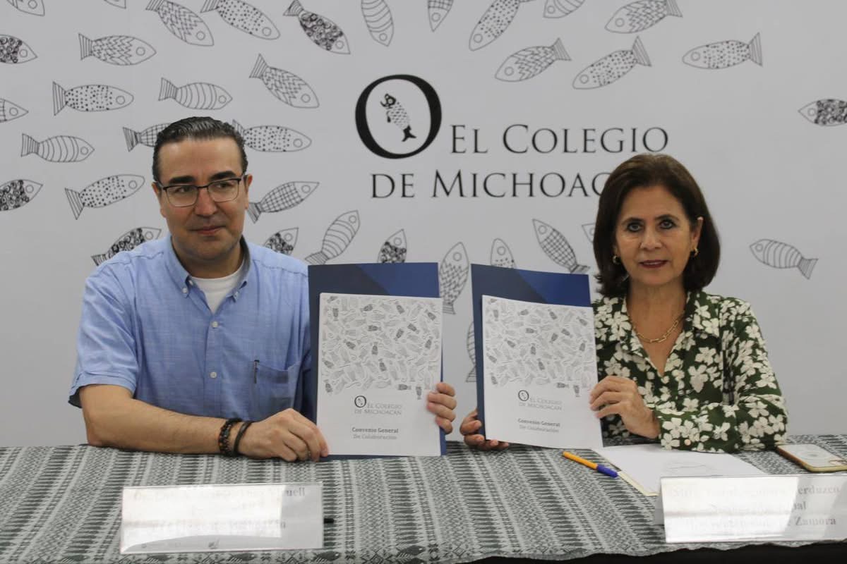Firman convenio de colaboración entre el Buen Gobierno y el COLMICH